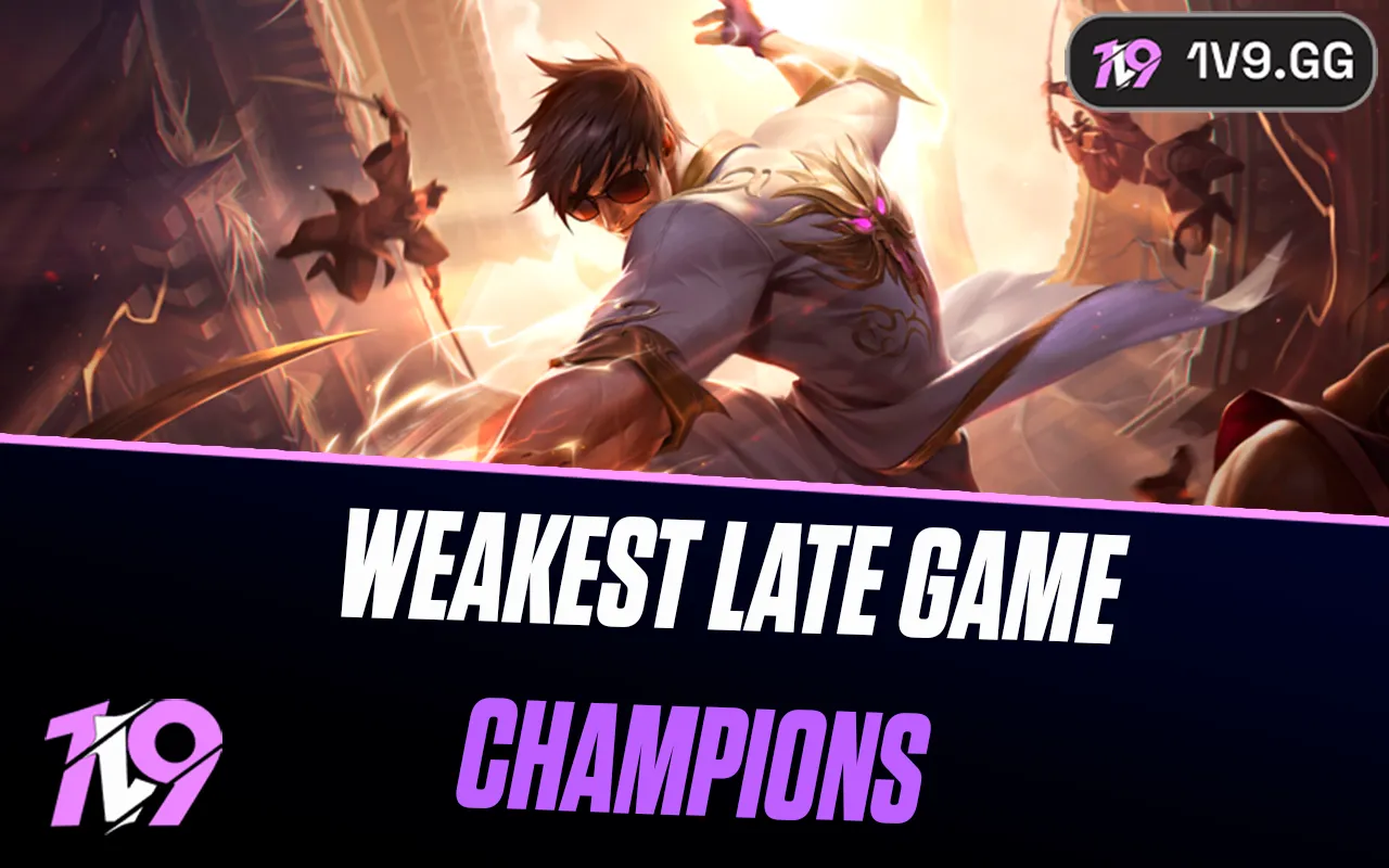 League of Legends: 10 Weakest Late Game Champions